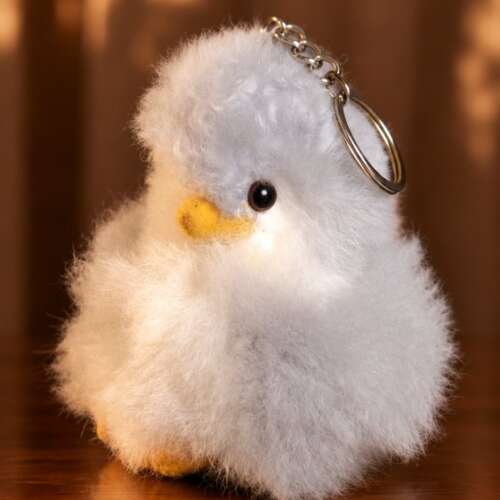 Handcrafted Alpaca Penguin Key Chain